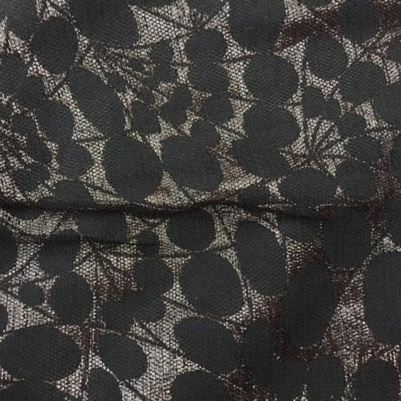 NWOT BCBGMaxAzria Black Jacquard Cocktail Dress - Picture 2 of 8